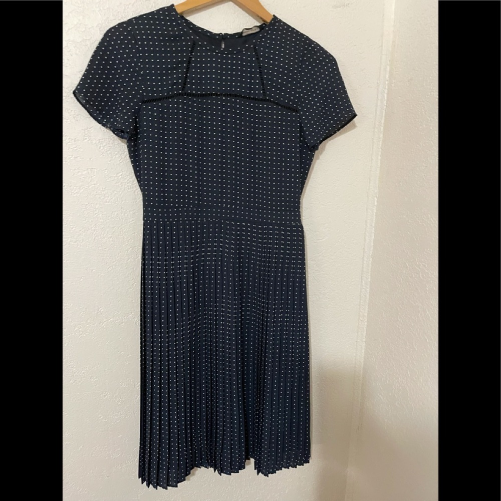 NWT Banana Republic Cap Sleeve pleaded dress